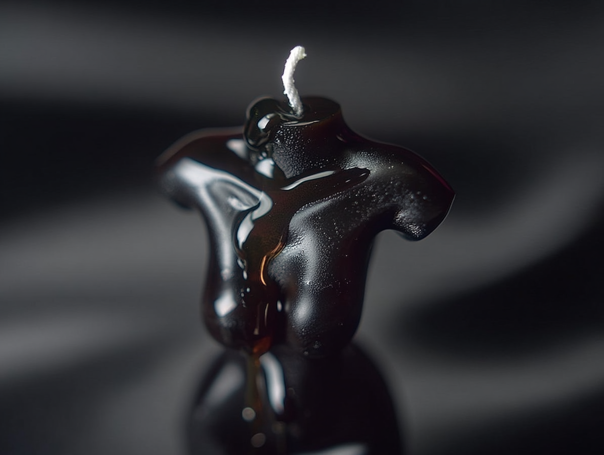 Луксозна женска фигура от соев восък с парфюм